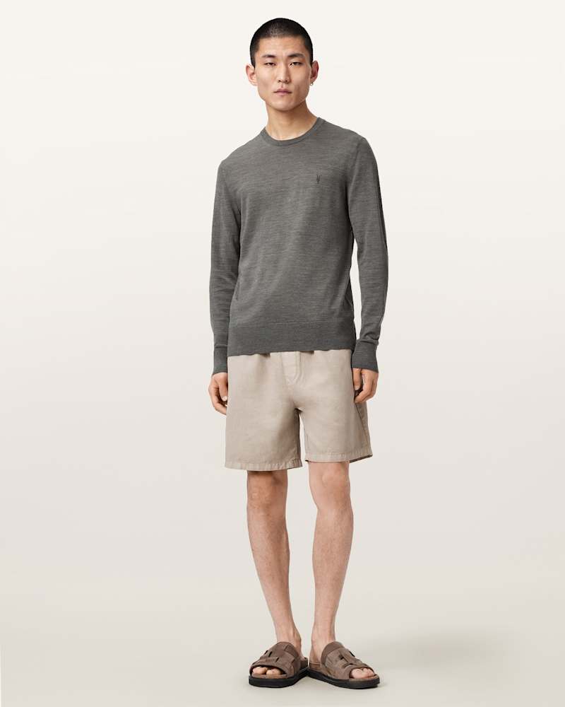 Mode Merino Crew Neck Ramskull Jumper