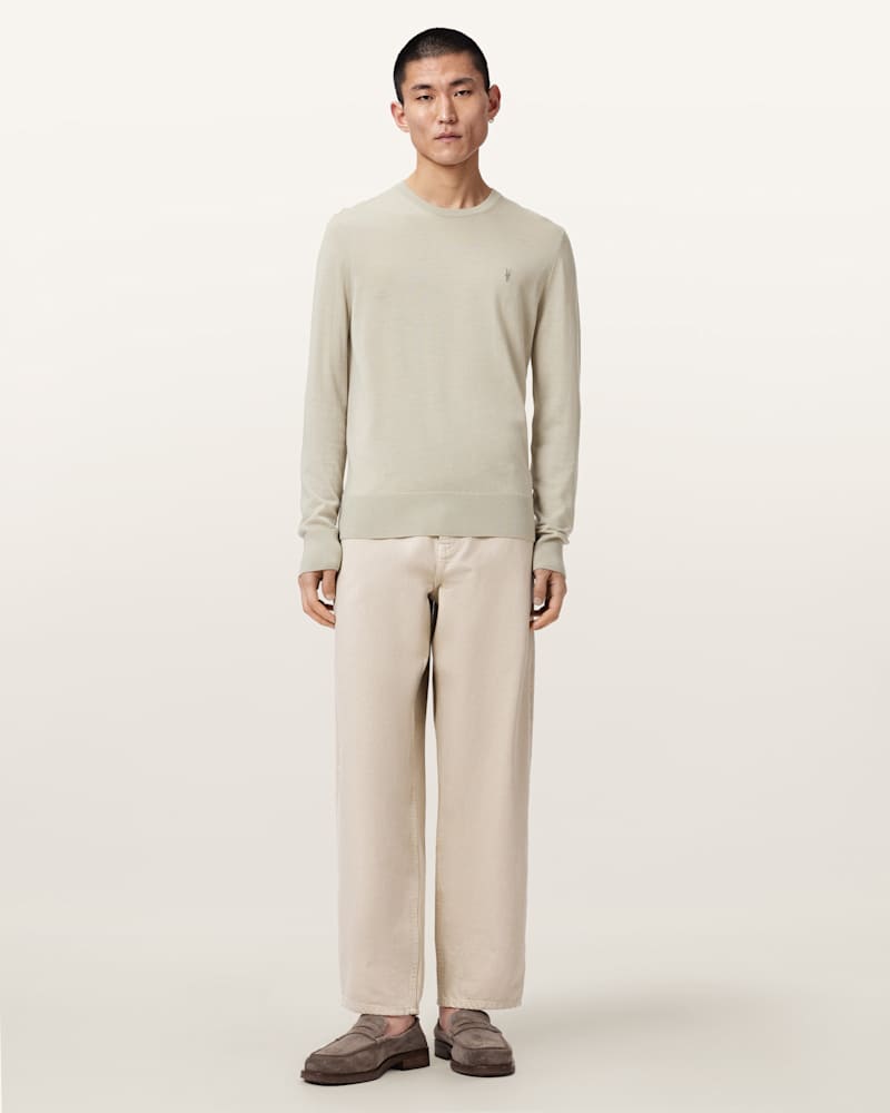 Mode Merino Crew Neck Ramskull Jumper