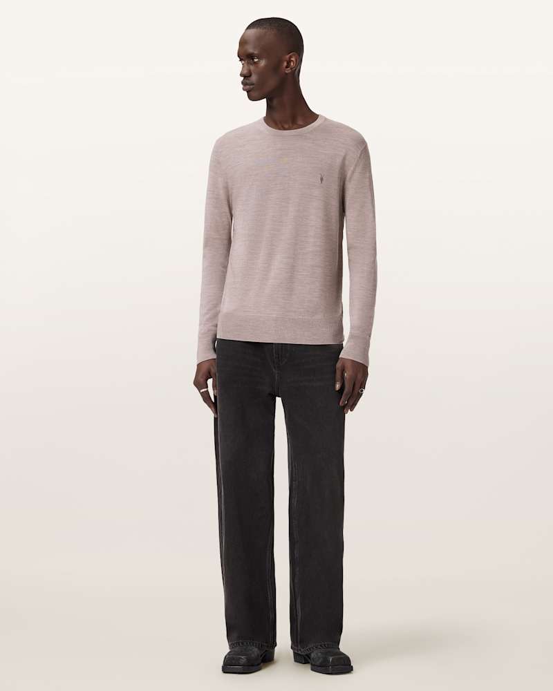 Mode Merino Crew Neck Ramskull Jumper