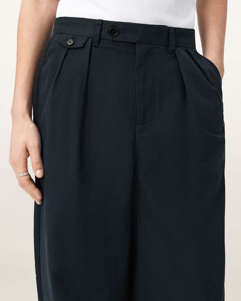 Conway Wide Leg Pleated Trousers