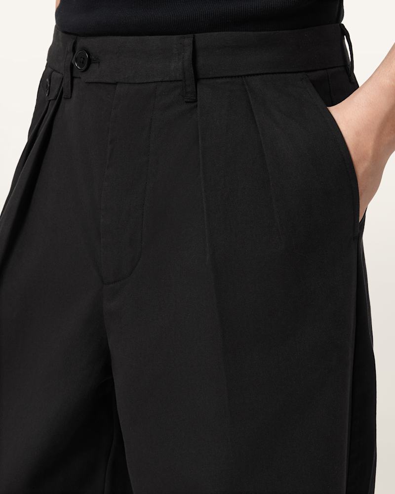 Conway Wide Leg Pleated Trousers
