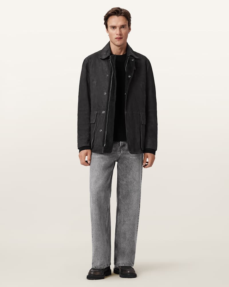 Bolton Waxed Suede Coat
