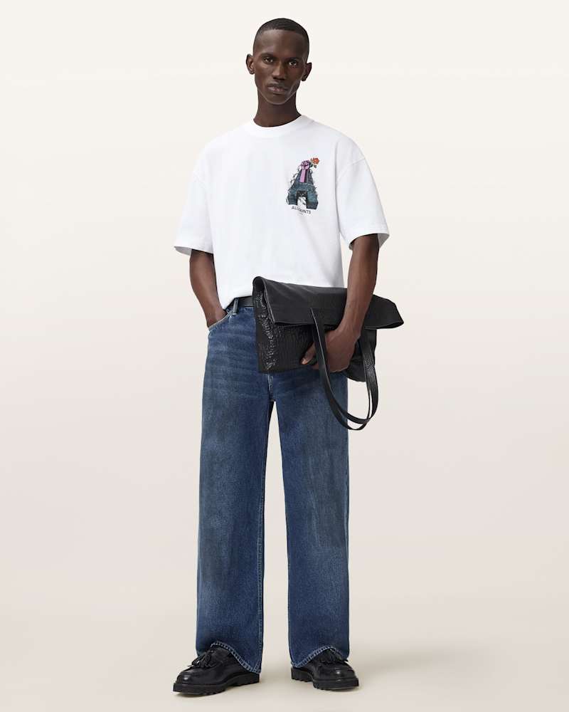 Defiance Oversized Graphic T-Shirt