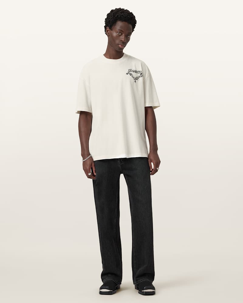 Drip Short Sleeve Oversized T-Shirt