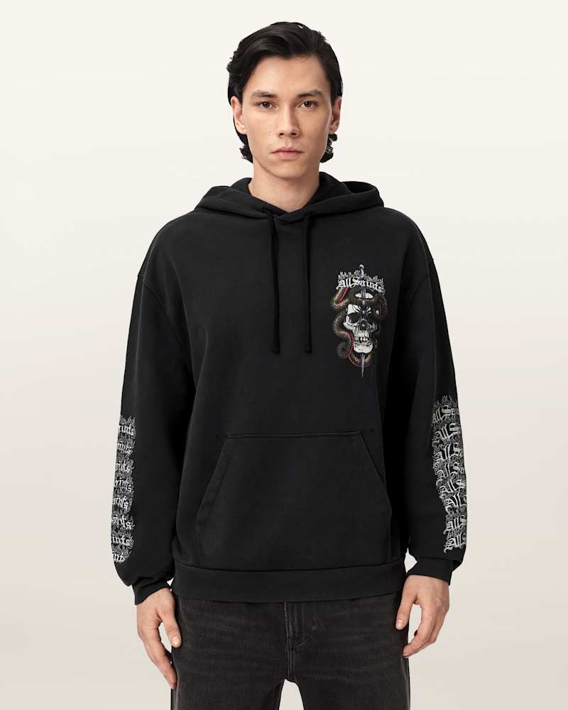 Araknid Long Sleeve Cotton Hoodie
