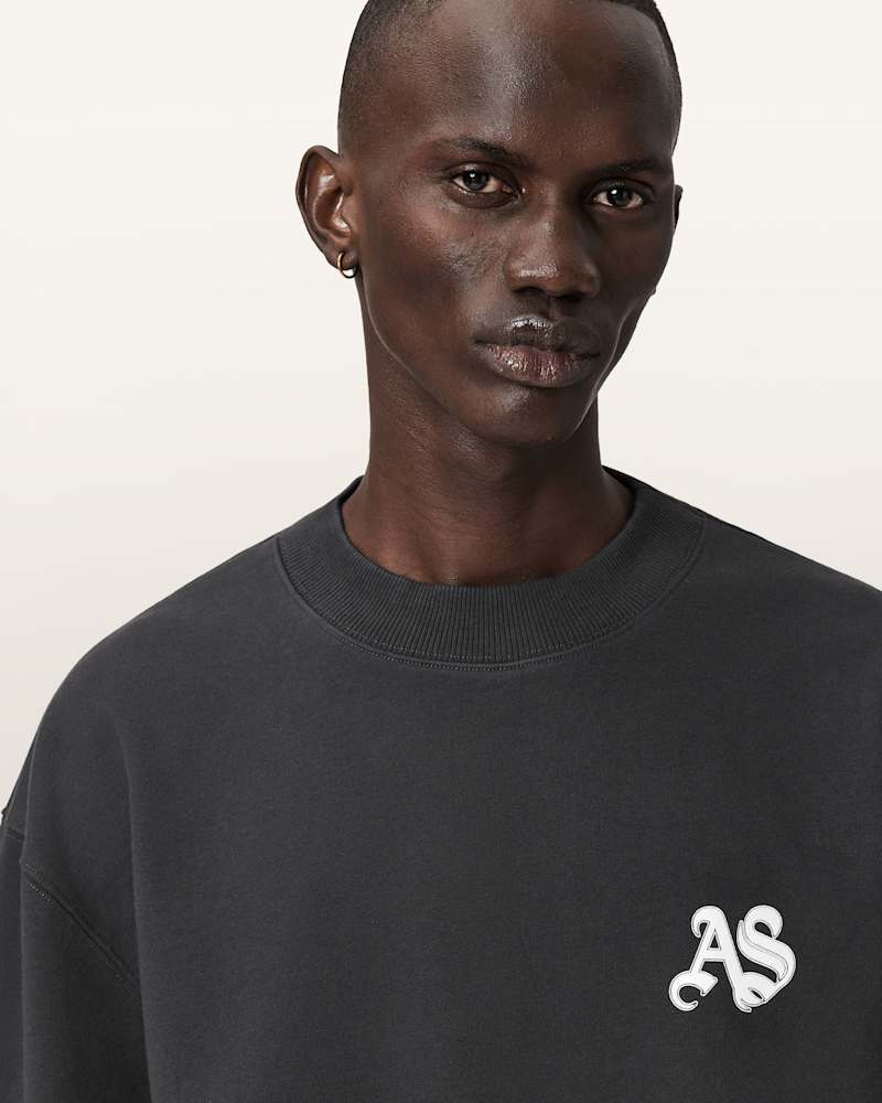 Icon Boxy Crew Neck Sweatshirt