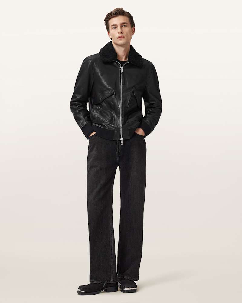 Vaucluse Aviator Leather Jacket