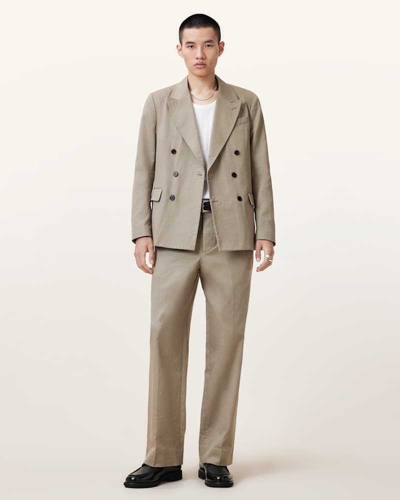 Newton Double Breasted Relaxed Blazer