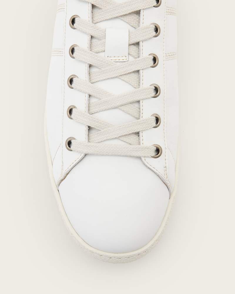 Leon Leather Low Top Trainers