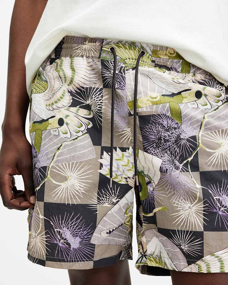 Sebastian Slim Fit Printed Swim Shorts