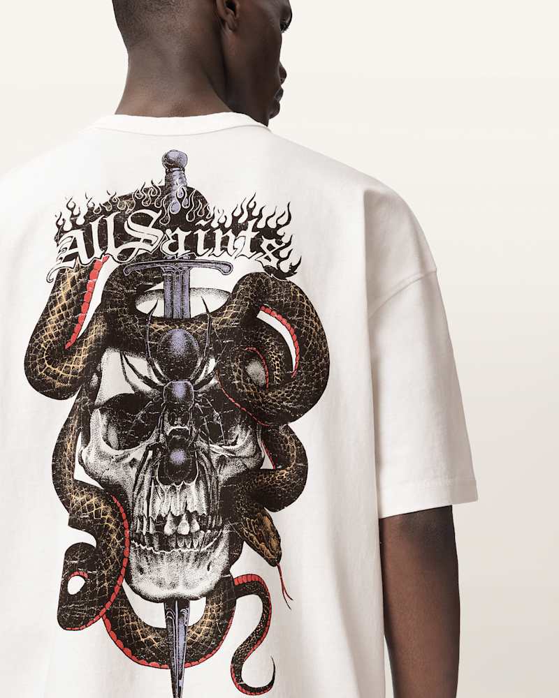 Araknid Short Sleeve Boxy Graphic T-Shirt     