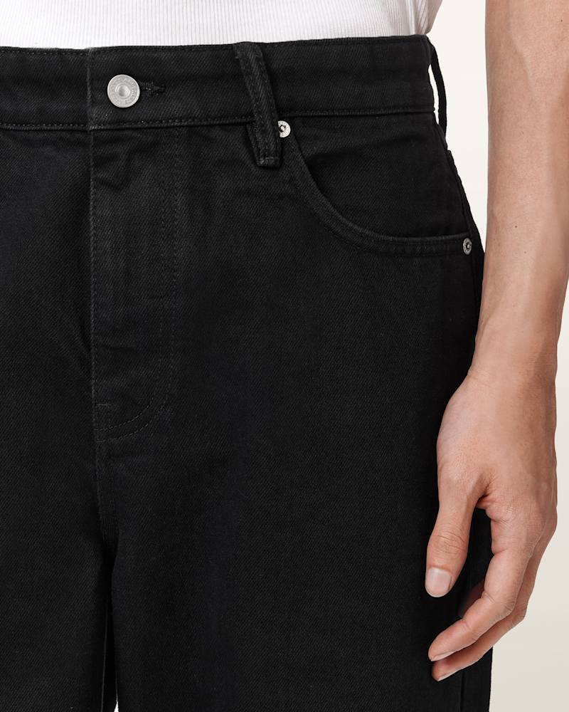 Curve Barrel Leg Denim Jeans