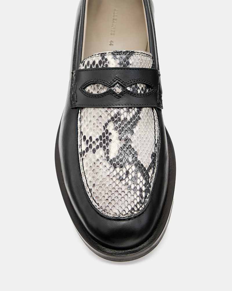 Harmon Western Leather Loafer Shoes
