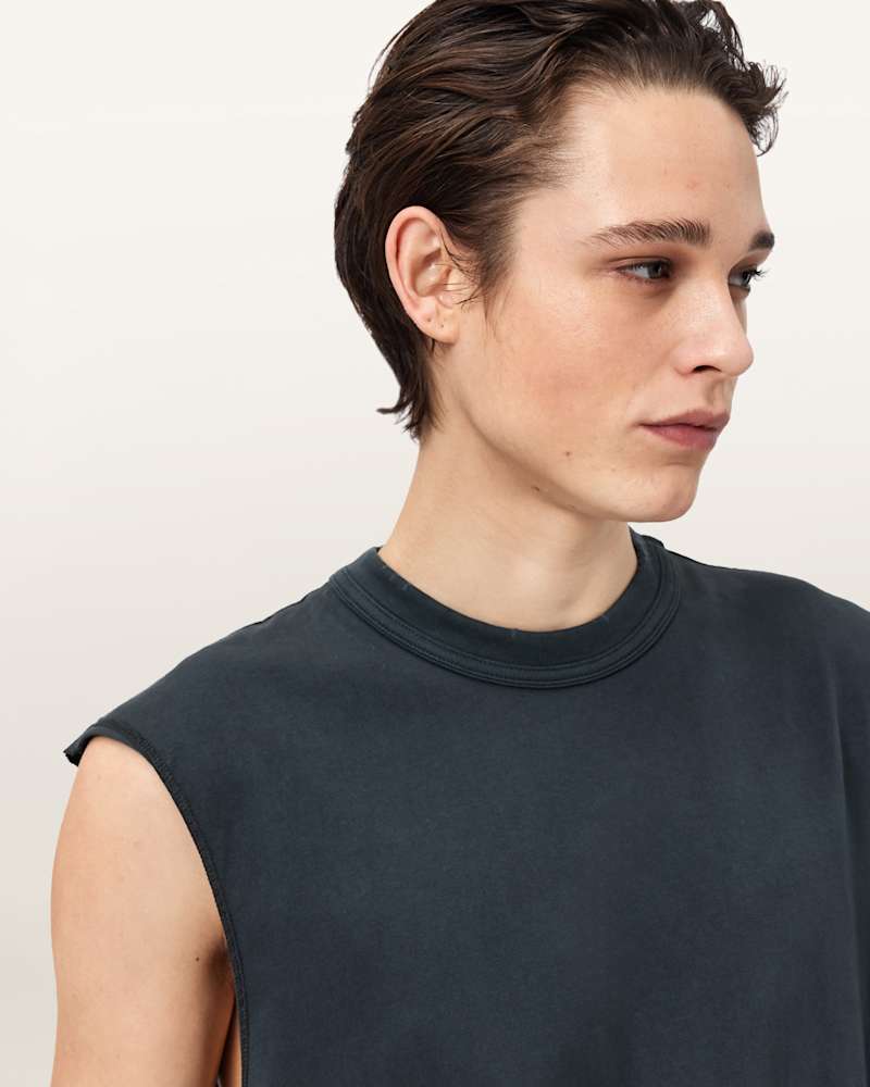 Cole Sleeveless Crew Neck T-Shirt