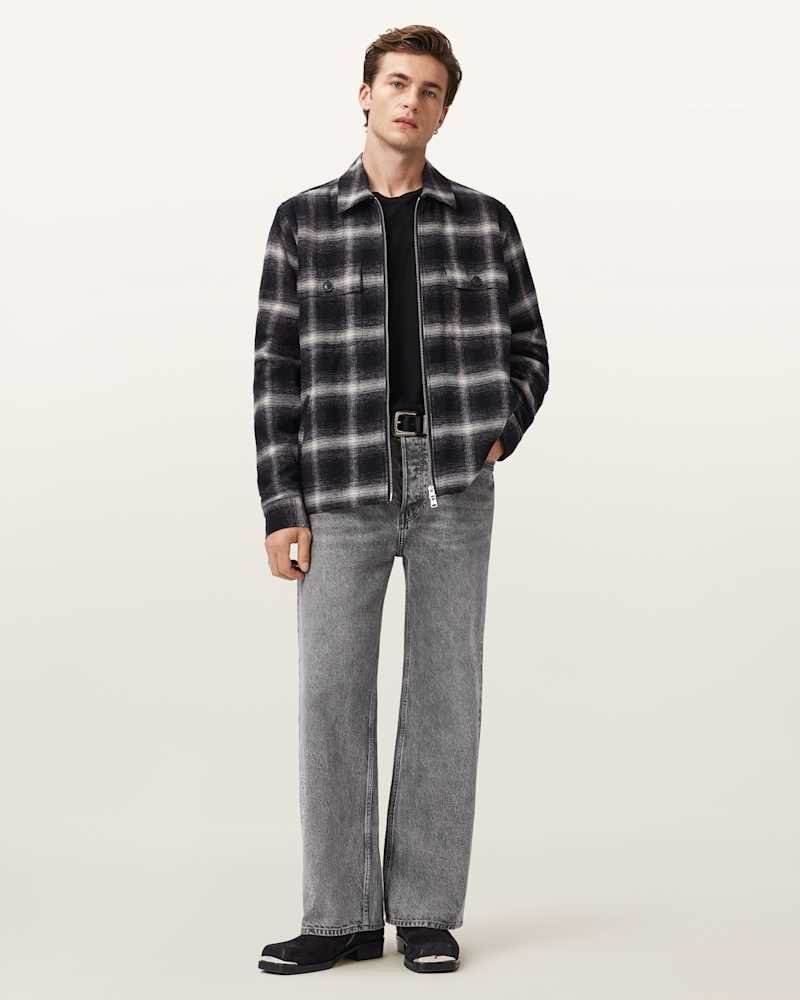 Bayo Sherpa Checked Jacket