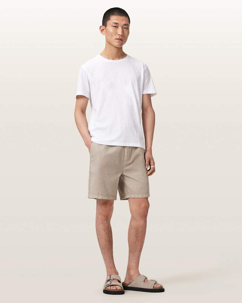 Flax Short Sleeve Ramskull T-Shirt