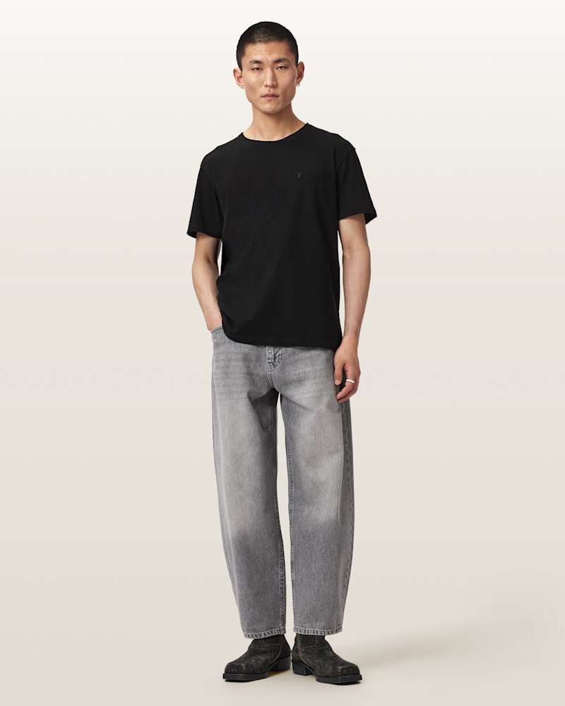 Flax Short Sleeve Ramskull T-Shirt