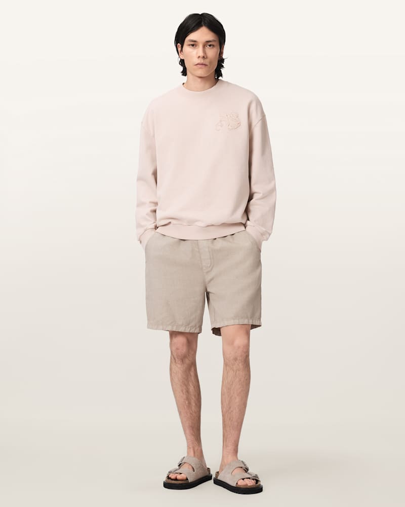Insignia Crew Neck Cotton Sweatshirt