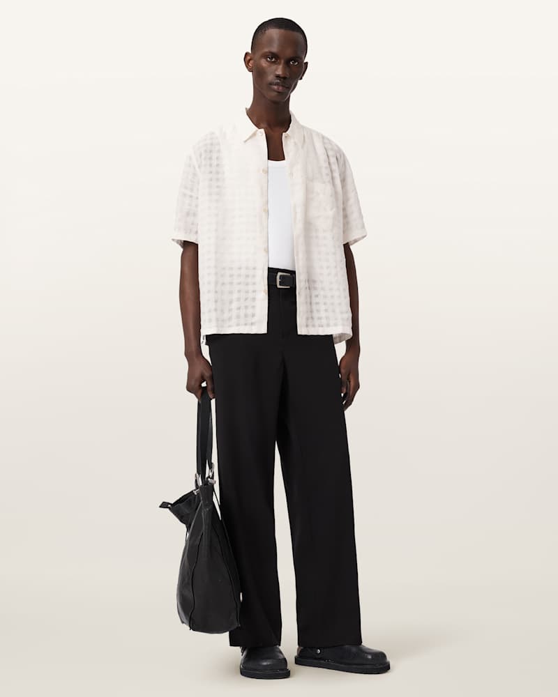 Aubrey Short Sleeve Linen Blend Shirt