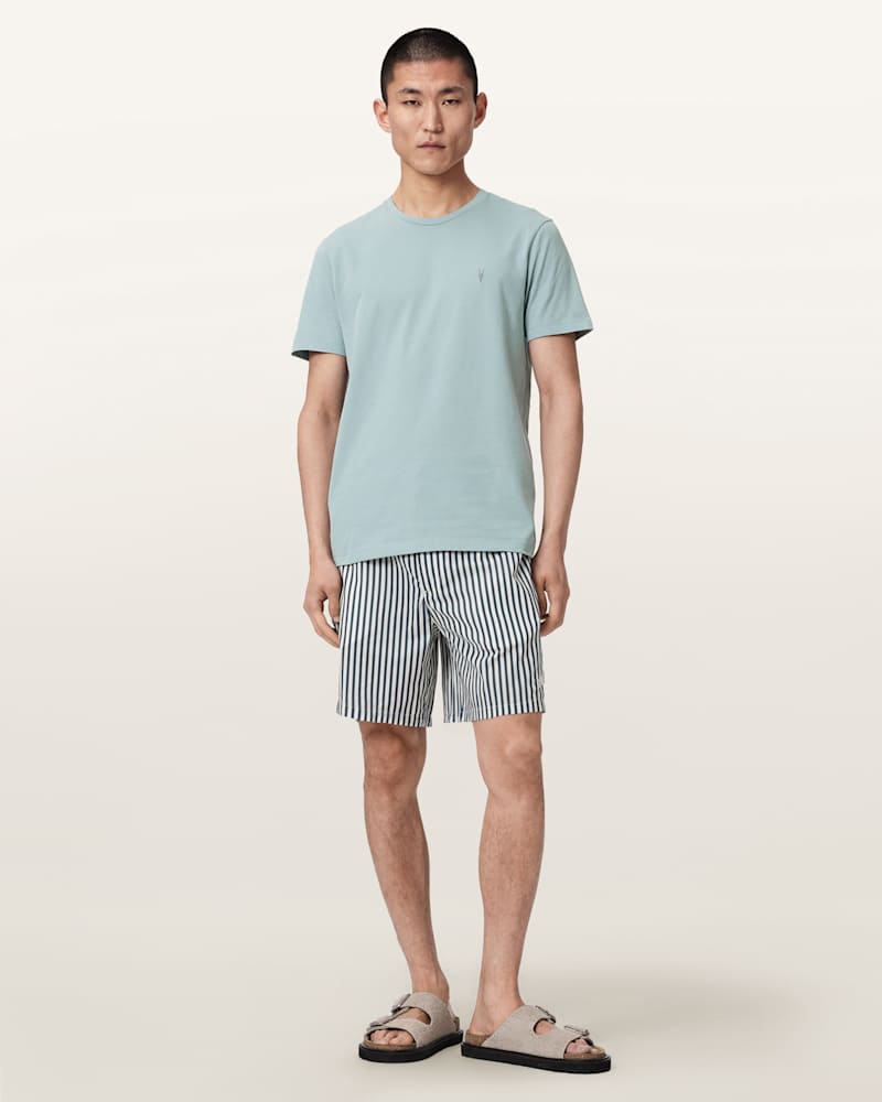 Brace Brushed Cotton Crew Neck T-Shirt