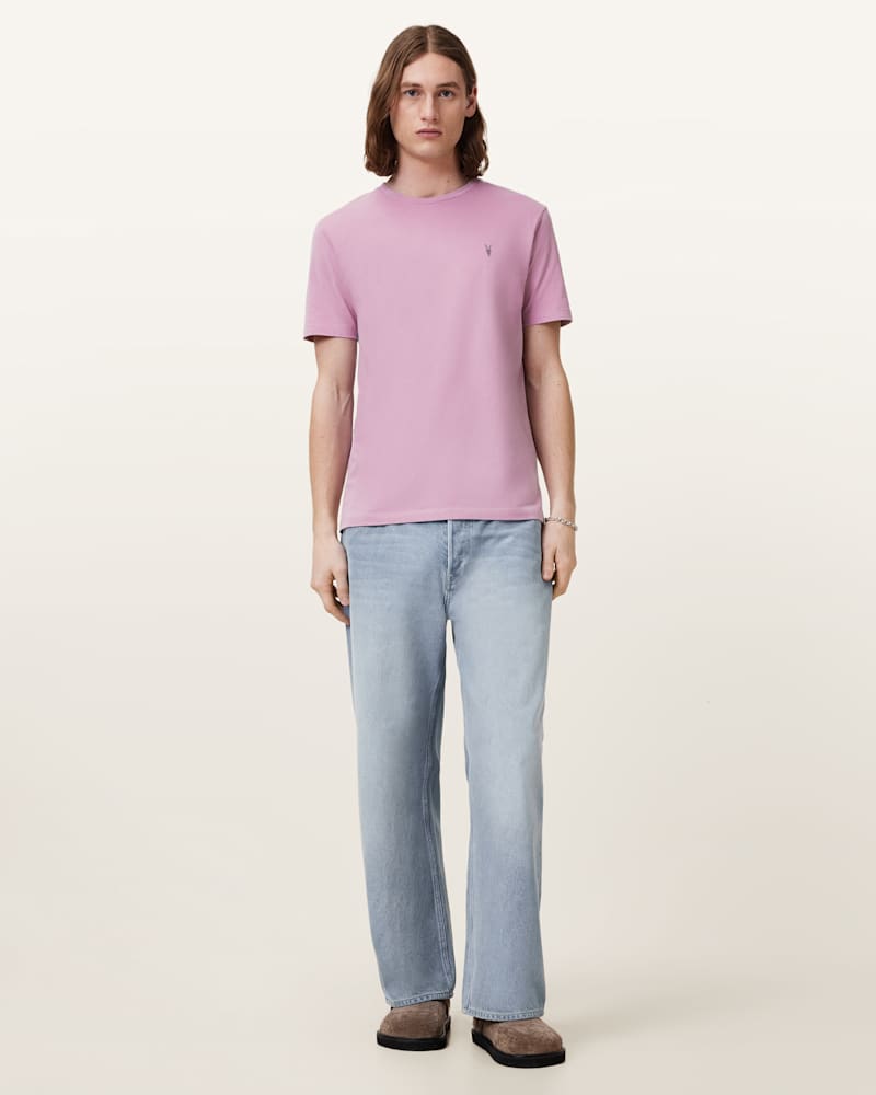 Brace Brushed Cotton Slim Fit T-Shirt