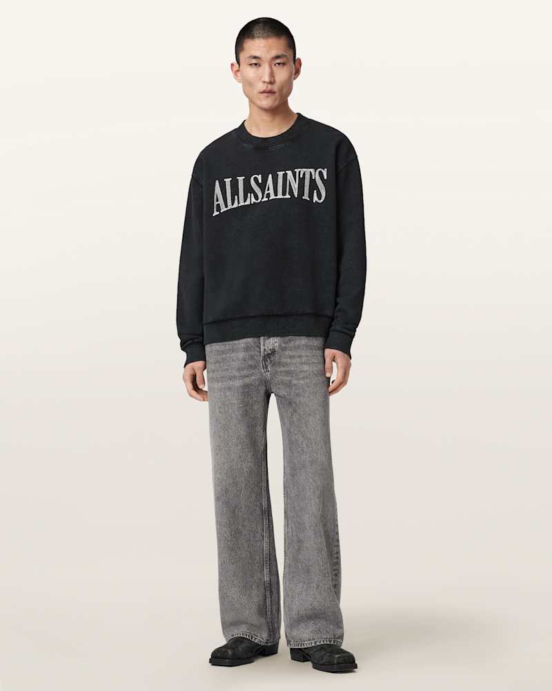 Dash Long Sleeve Boxy Sweatshirt