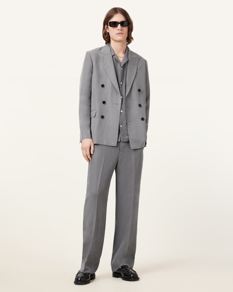 Orpheus Double Breasted Relaxed Blazer