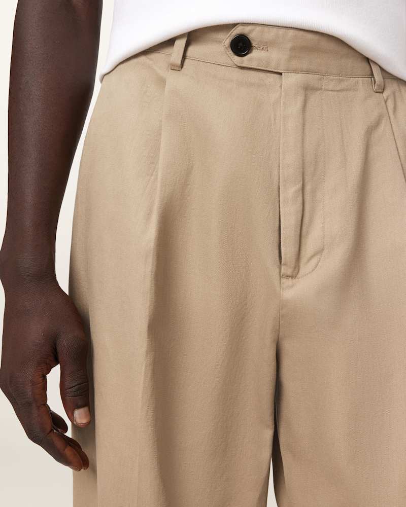 Midas Wide Leg Relaxed Fit Trousers