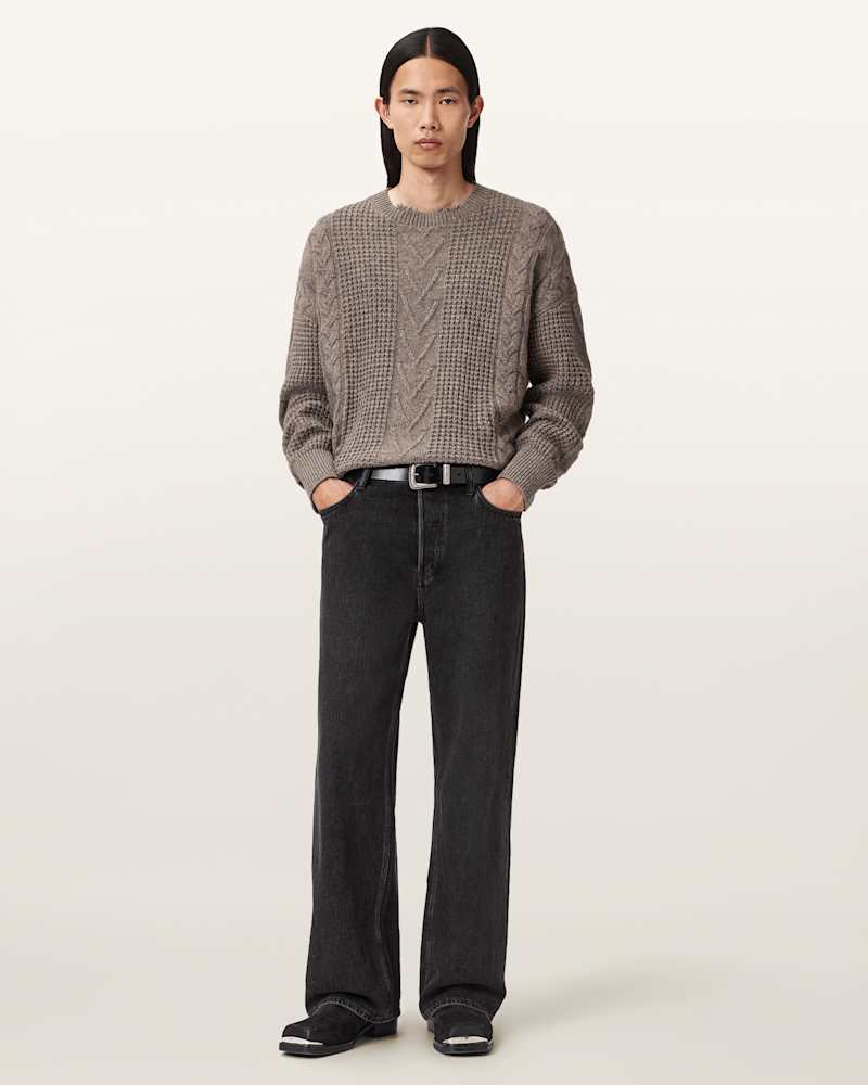 Tenter Oversized Wool Jumper