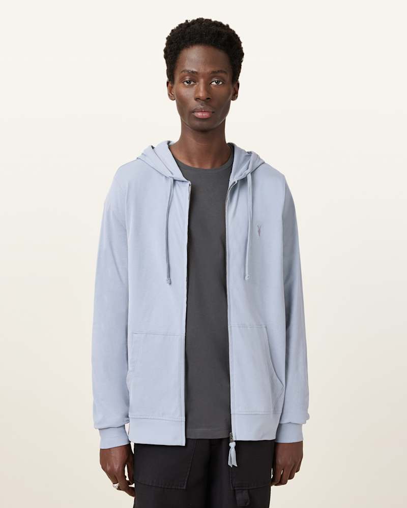 Brace Zip Up Brushed Cotton Ramskull Hoodie
