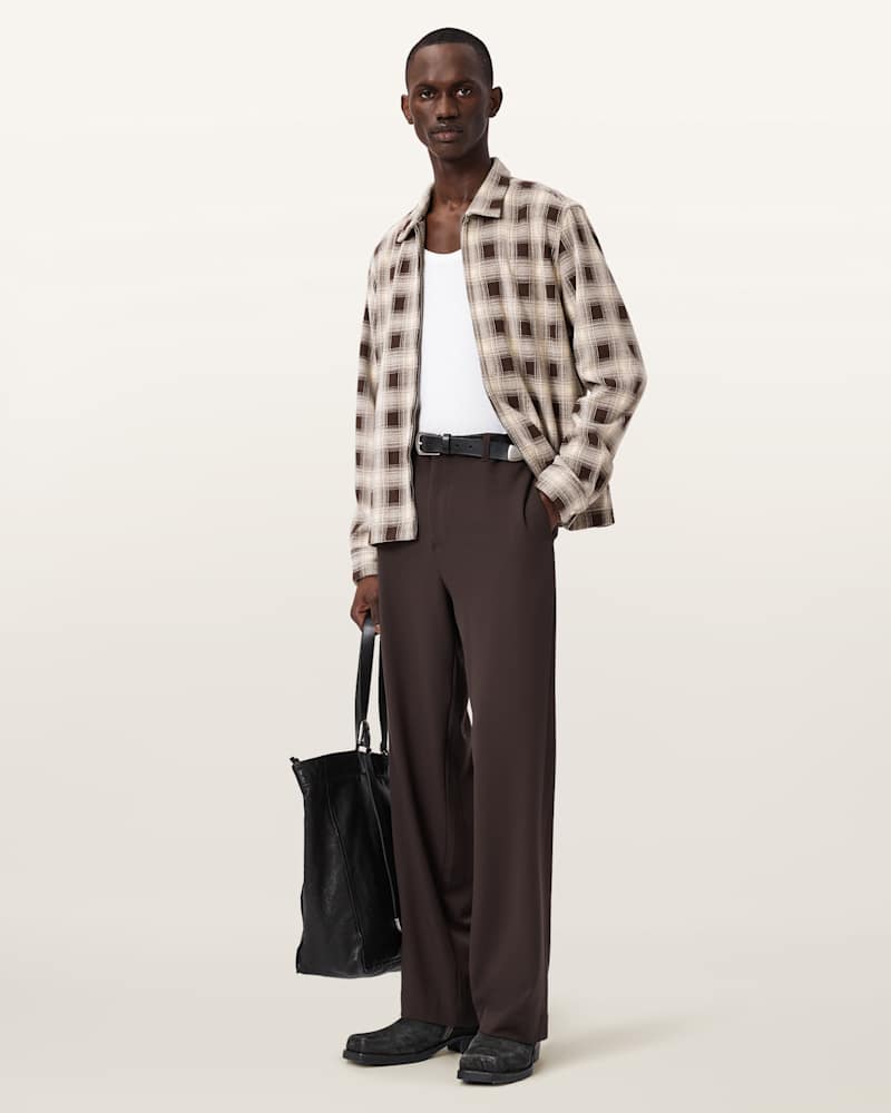 Krater Checked Long Sleeve Shirt