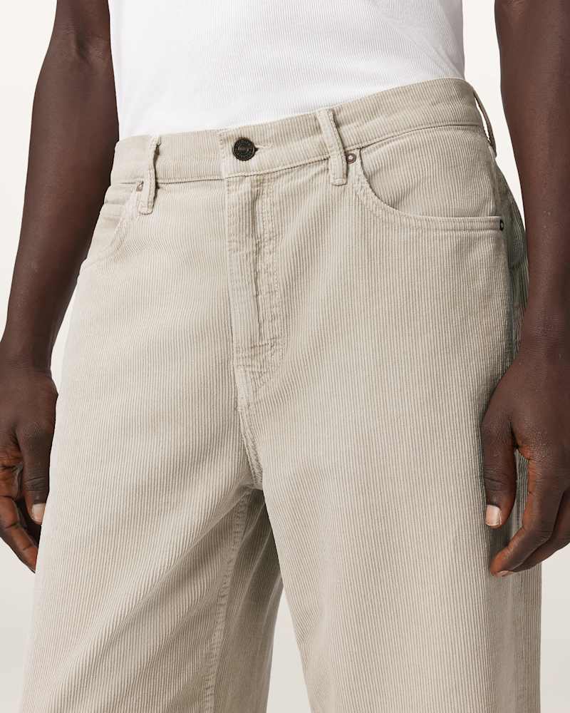Lenny Wide Leg Corduroy Jeans