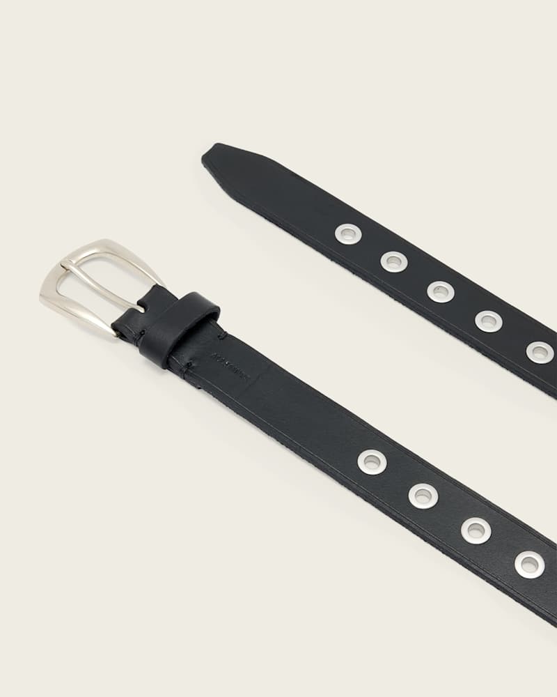 Cal Leather Eyelet Belt