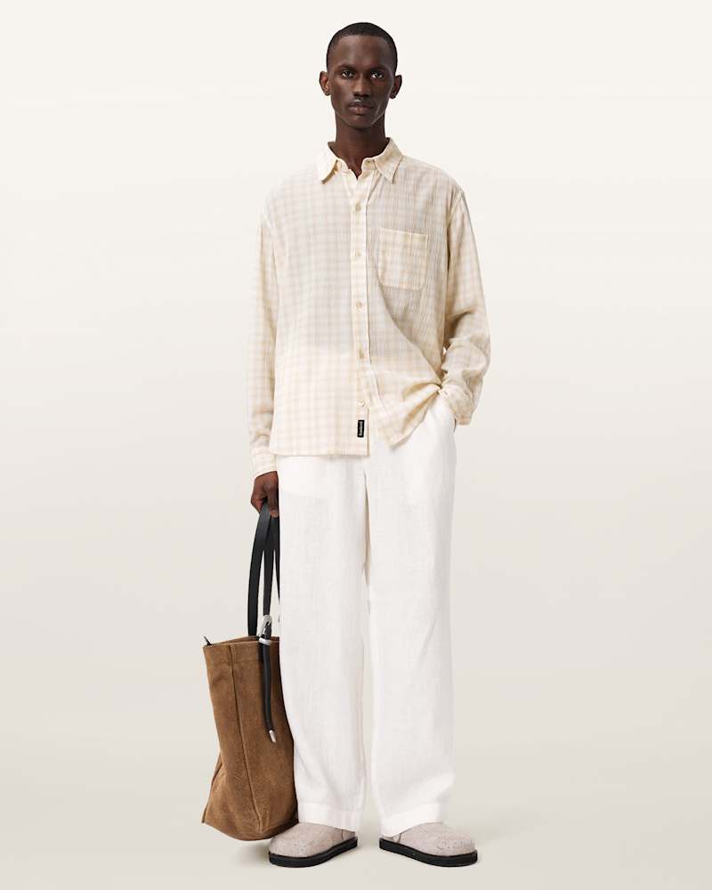 Toya Oversized Long Sleeve Cotton Shirt