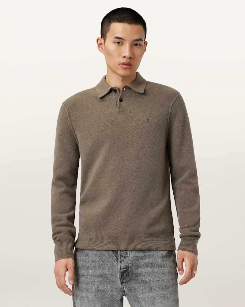 Statten Long Sleeve Polo Jumper