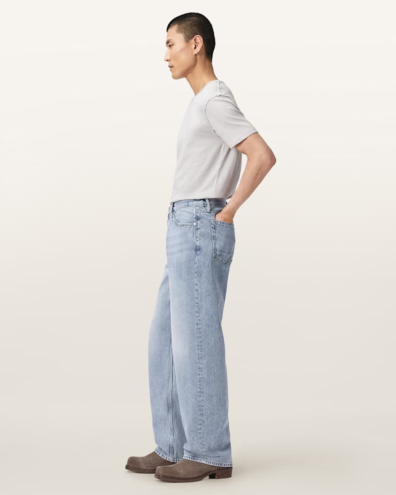 Mullen Straight Leg Loose Denim Jeans