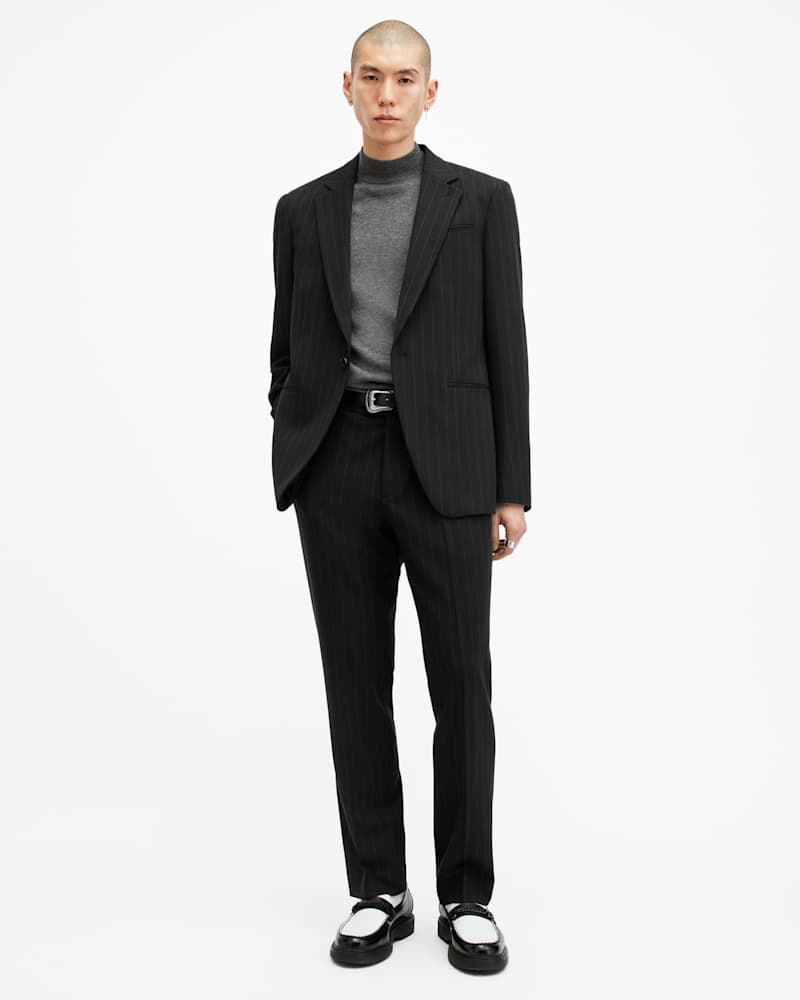 Heddon Relaxed Fit Pinstripe Blazer