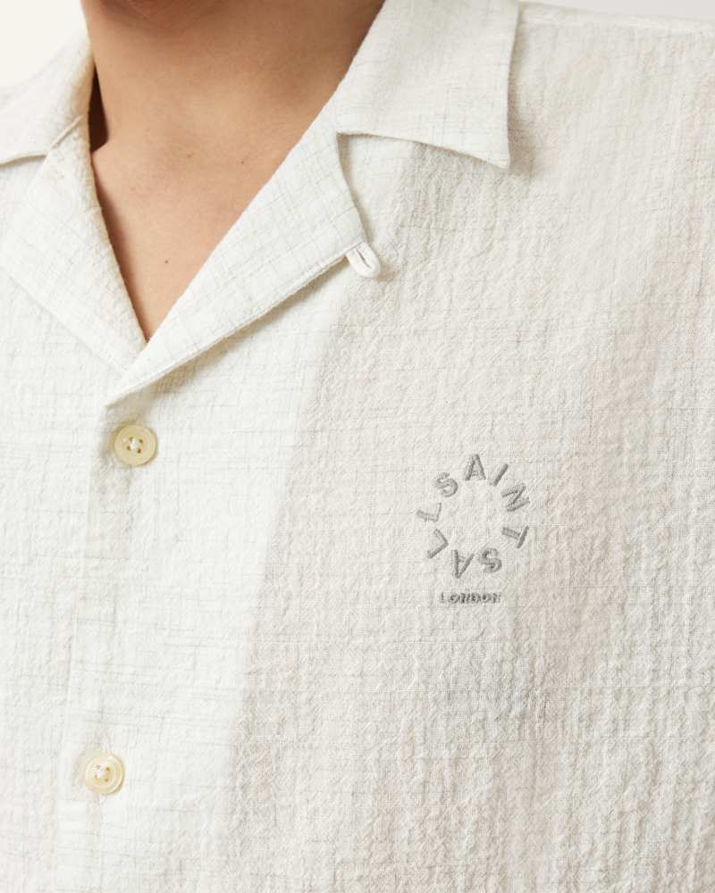 Admon Short Sleeve Crepe Shirt