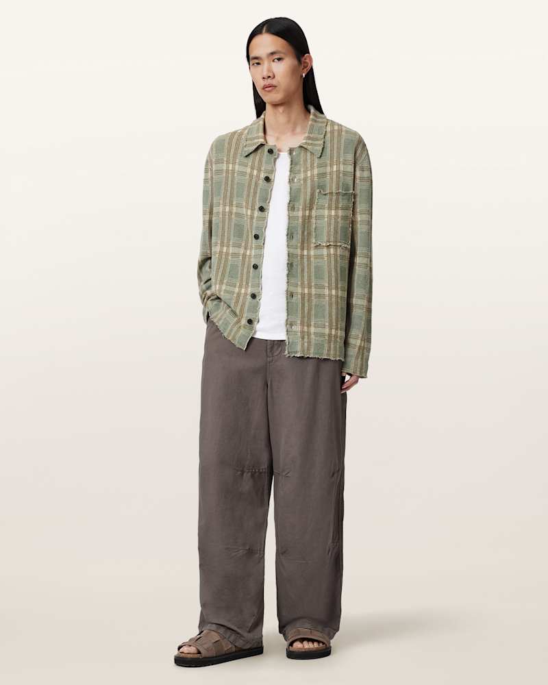 Solmar Knitted Check Cardigan