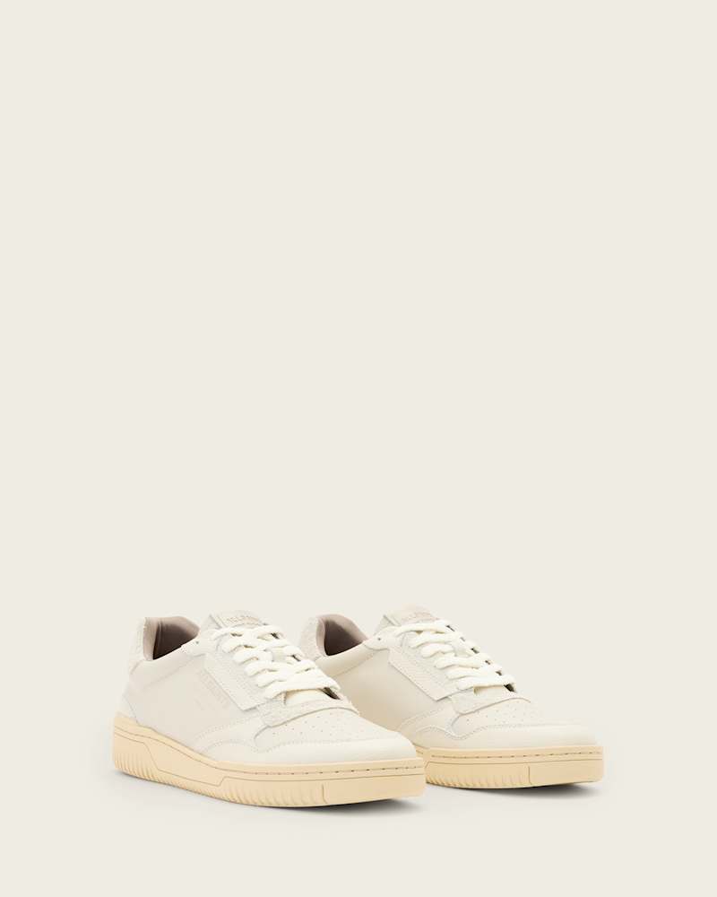Regan Leather Low Top Trainers
