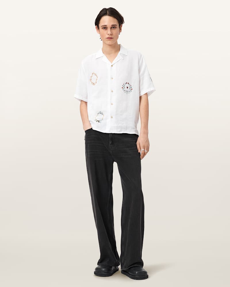 Deck Linen Short Sleeve Shirt