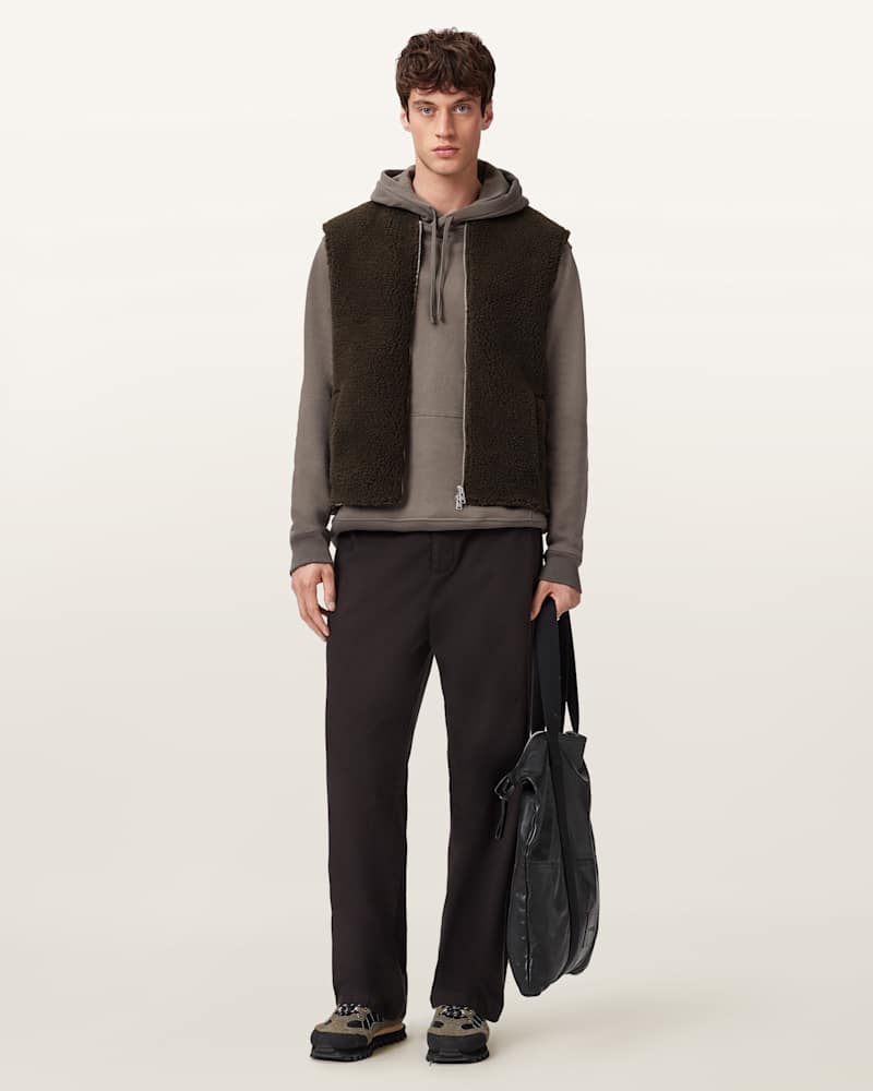 Otis Sherpa Boxy Vest