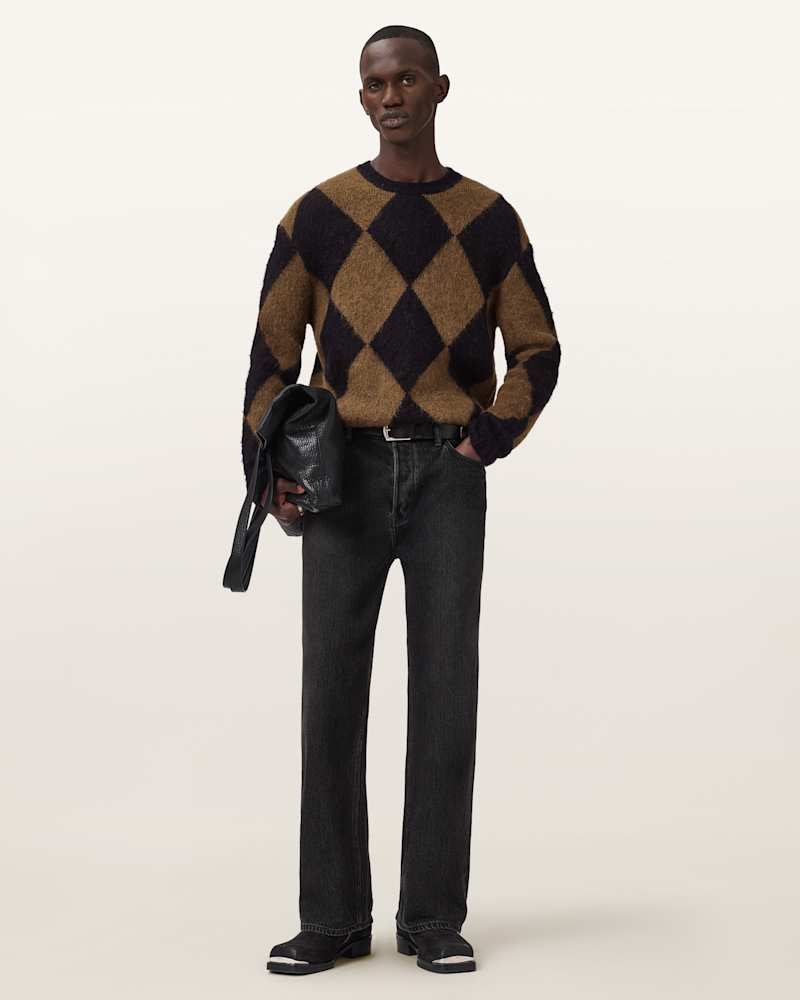 Bower Argyle Pattern Jumper