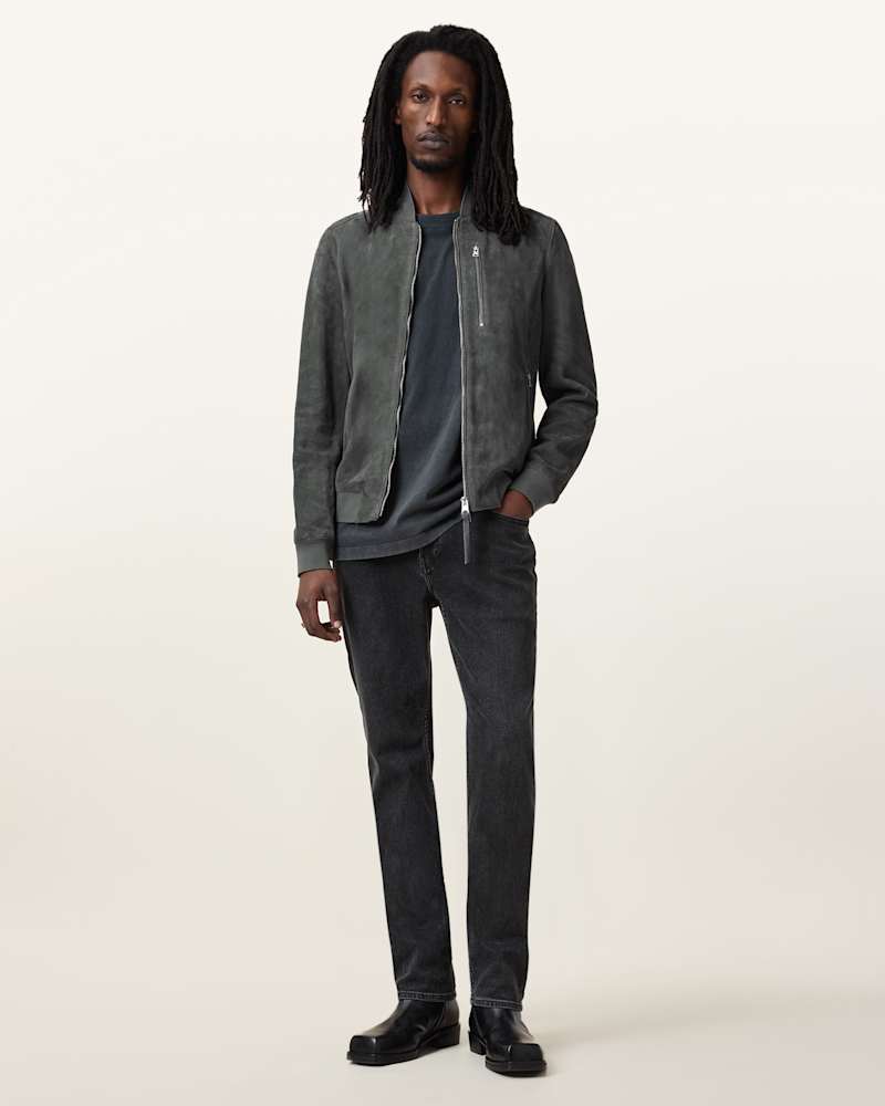 Kemble Suede Bomber Jacket