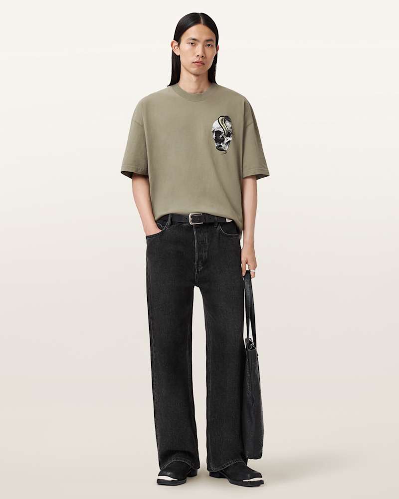 Snakehead Oversized Graphic T-Shirt
