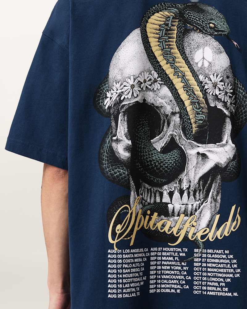 Snakehead Oversized Graphic T-Shirt