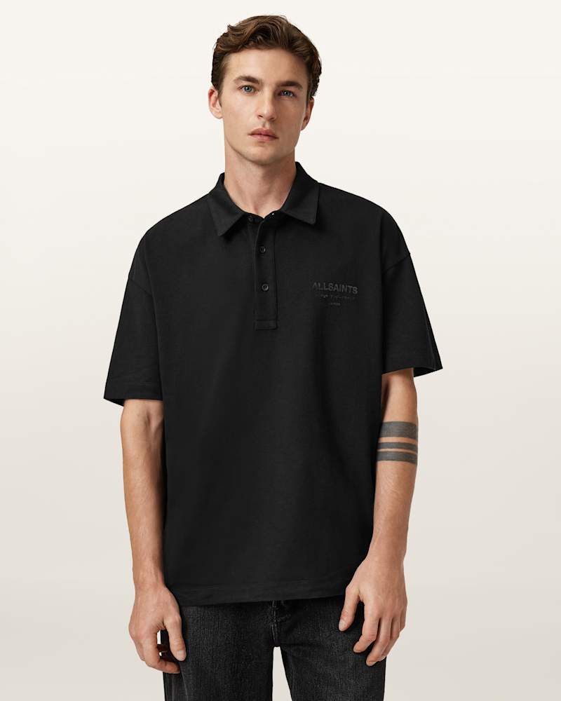 Xander Oversized Short Sleeve Polo Shirt