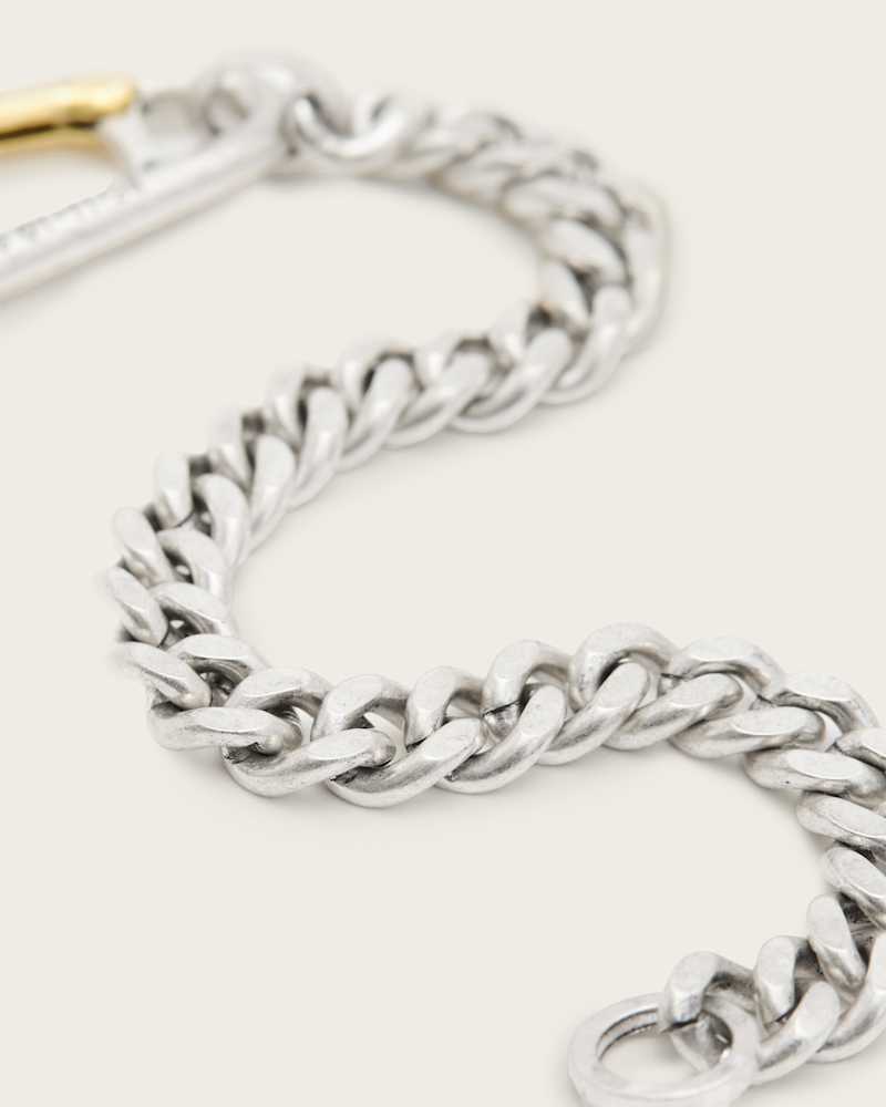 Carabiner Two Tone Bracelet