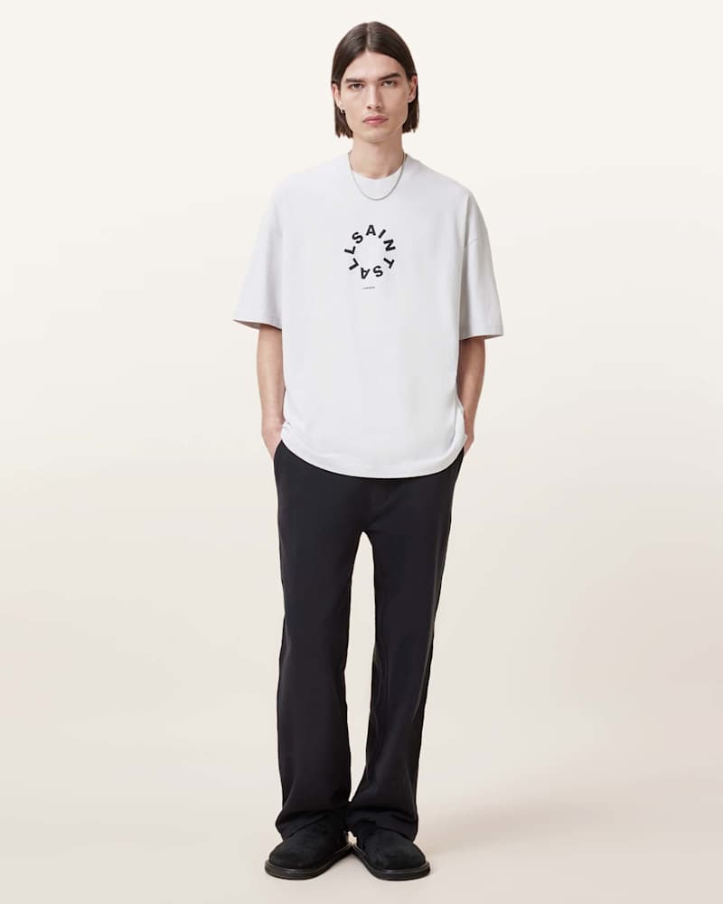 Tierra Oversized Crew Neck Logo T-Shirt