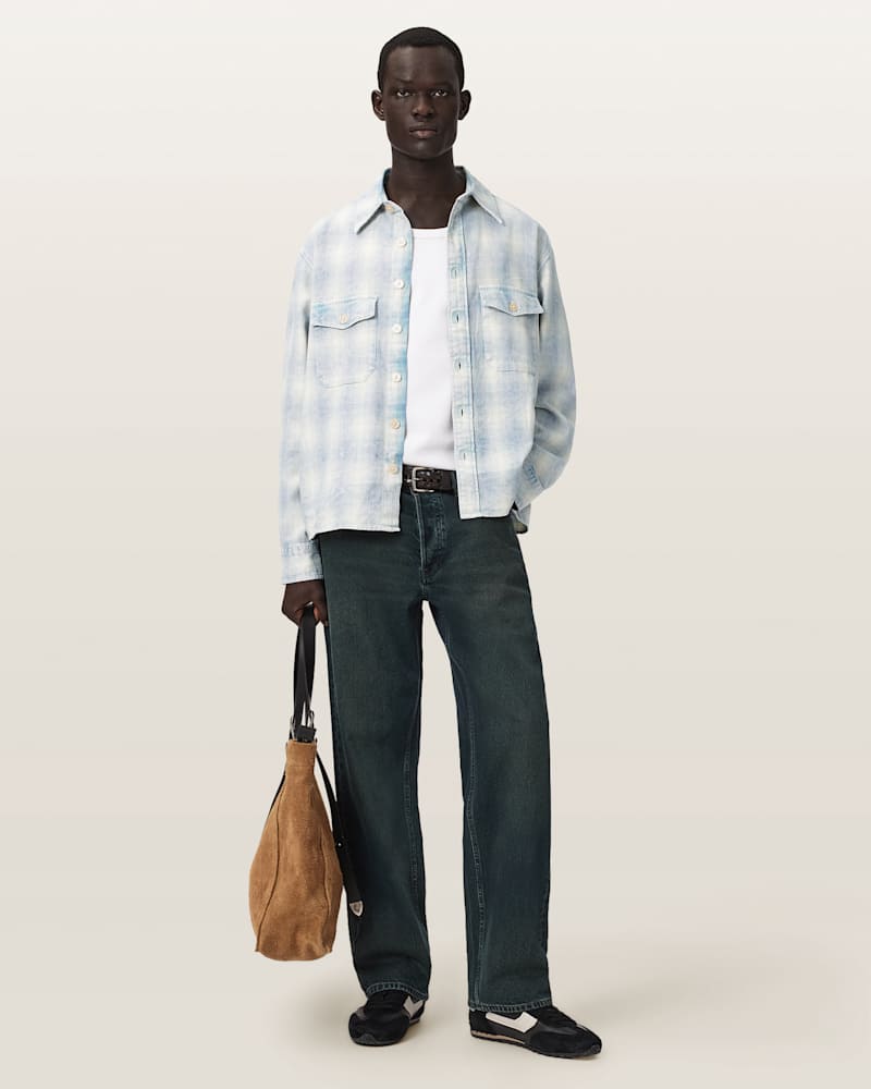 Santos Long Sleeve Checked Shirt
